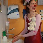 Photos Clowns / Avec le personnel médical